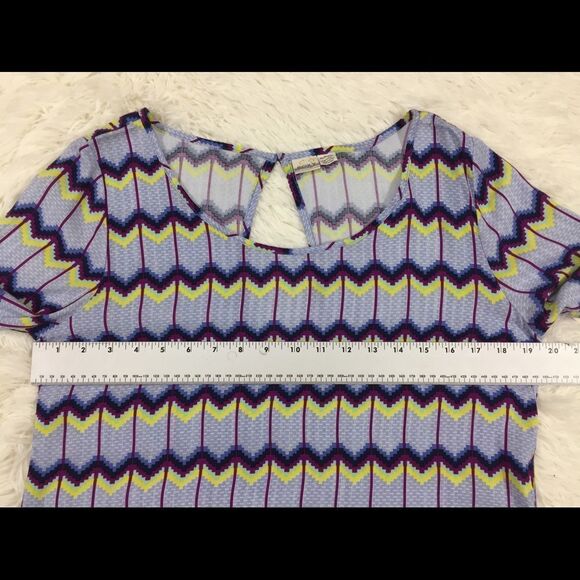 Roxy Retro Row Blue Shift Dress XS - Picture 5 of 8